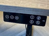 Zit-sta bureau met bureaustoel - afbeelding 2 van  5