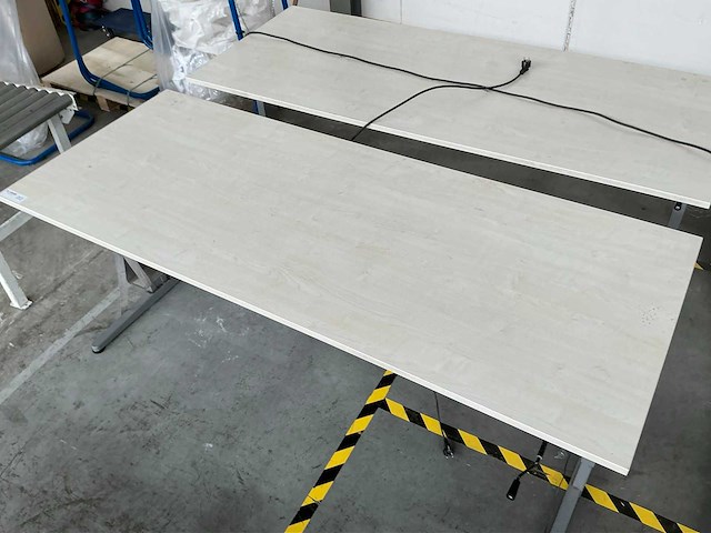Zit-sta bureautafel (2x) - afbeelding 2 van  7