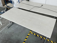 Zit-sta bureautafel (2x) - afbeelding 2 van  7