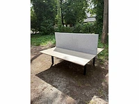 Zit-sta duo bureau 200 x 100 cm; hoogte 65–125 cm - afbeelding 4 van  4