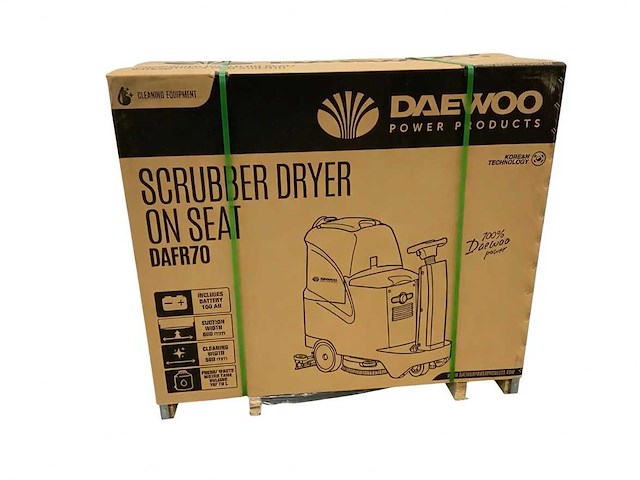 Zit vloerreiniger - deawoo - dafr70 - afbeelding 2 van  2