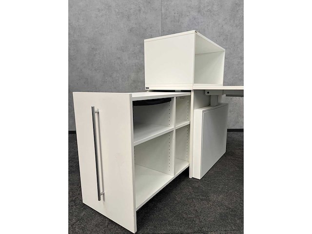 Zit-zit slingerbureau 120x80 met opbergkast - afbeelding 5 van  8