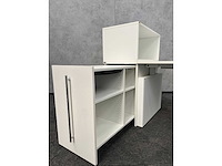 Zit-zit slingerbureau 120x80 met opbergkast - afbeelding 5 van  8