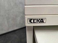 Zit-zit slingerbureau 120x80 met opbergkast - afbeelding 6 van  8