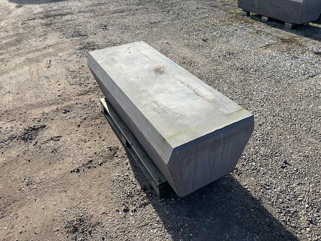 Zitbank - antraciet - 150 x 65 x 45 cm (9x) - afbeelding 3 van  8