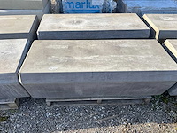 Zitbank - antraciet - 150 x 65 x 45 cm (9x) - afbeelding 4 van  8