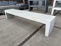 Zitbank beton - grijs - 220 cm - afbeelding 1 van  3