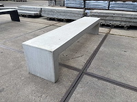 Zitbank beton - grijs - 220 cm - afbeelding 3 van  3