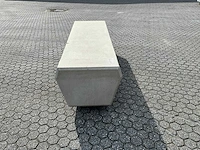 Zitbank beton 200 cm - afbeelding 9 van  11