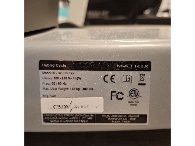 Zitfiets matrix, hybrid cycle h-3x / 5x / 7x - afbeelding 8 van  17