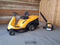 Zitmaaier en bladblazer, stiga, garden combi hst en sbp 375, 2005