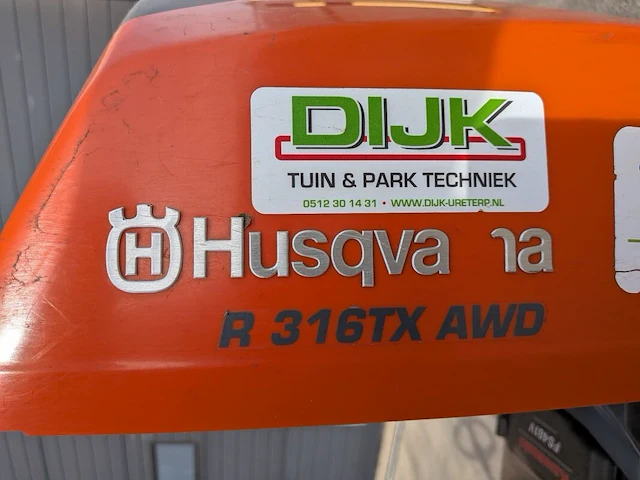 Zitmaaier, husqvarna, r 316tx awd - afbeelding 9 van  18