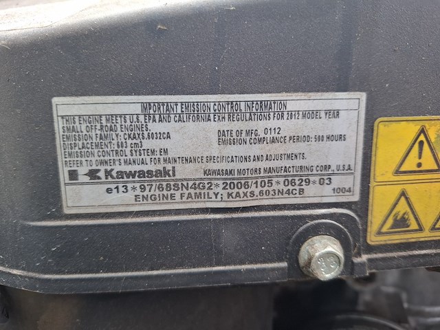 Zitmaaier, husqvarna, rider 316 txs awd, 2012 - afbeelding 11 van  20