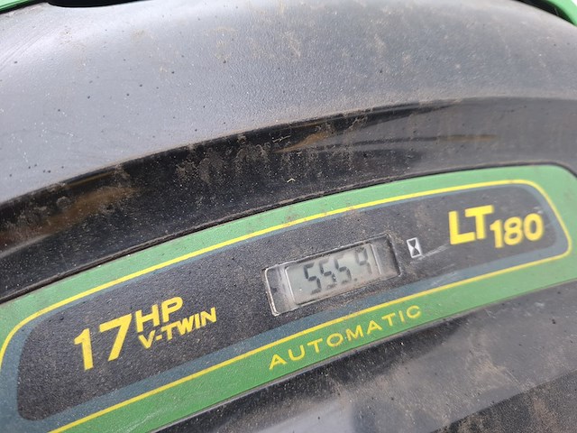 Zitmaaier, john deere, lt180 - afbeelding 21 van  21