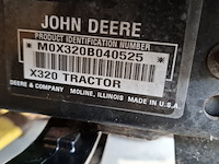 Zitmaaier, john deere, x320, 2006 - afbeelding 13 van  30