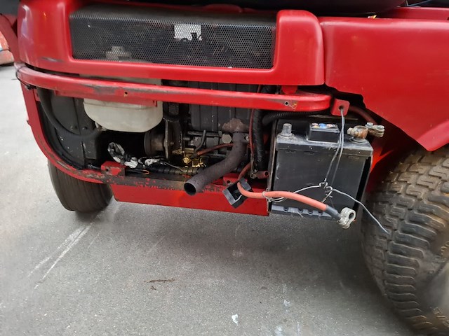 Zitmaaier, motec, fgt 160 dh, rood - afbeelding 9 van  24