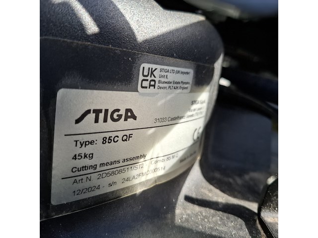 Zitmaaier, stiga, park 300 lc - afbeelding 15 van  31