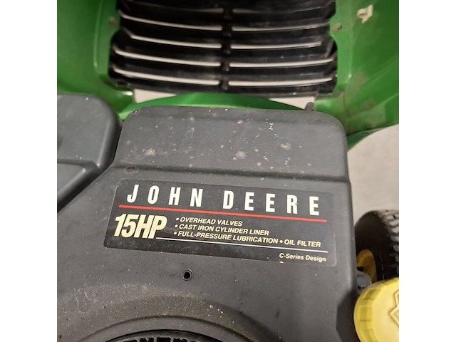 Zitmaaier zonder maaibak met aanhangwagen , john deere, lt 155 twin touch automatic - afbeelding 8 van  34