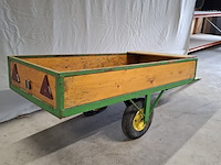 Zitmaaier zonder maaibak met aanhangwagen , john deere, lt 155 twin touch automatic - afbeelding 22 van  34