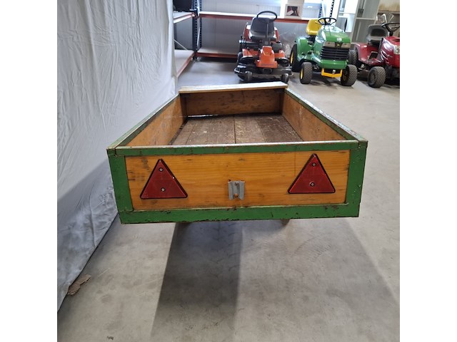 Zitmaaier zonder maaibak met aanhangwagen , john deere, lt 155 twin touch automatic - afbeelding 24 van  34