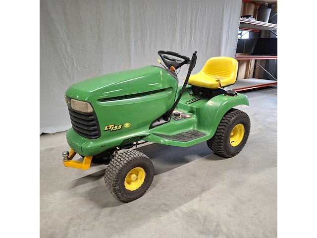 Zitmaaier zonder maaibak met aanhangwagen , john deere, lt 155 twin touch automatic - afbeelding 23 van  34