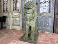 Zittende leeuw 1.50 meter hoog - afbeelding 2 van  7