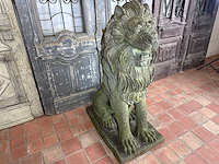 Zittende leeuw 1.50 meter hoog - afbeelding 6 van  7