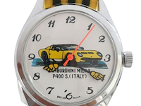 Zj56 mechanisch lamborghini miura p400 s. horloge - afbeelding 1 van  5