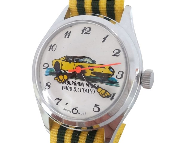 Zj56 mechanisch lamborghini miura p400 s. horloge - afbeelding 2 van  5