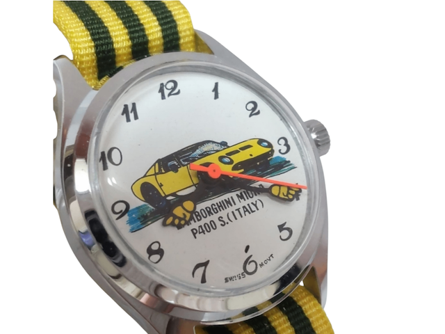 Zj56 mechanisch lamborghini miura p400 s. horloge - afbeelding 3 van  5