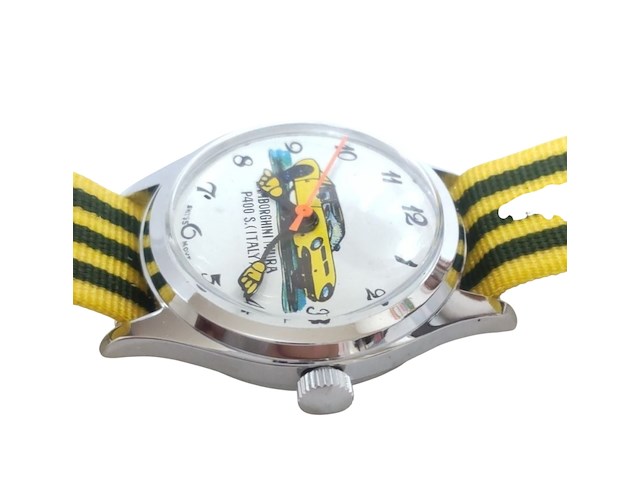 Zj56 mechanisch lamborghini miura p400 s. horloge - afbeelding 4 van  5