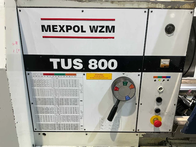 Zmm - 2016 - sliven tus-800 - horizontale draaibank - afbeelding 24 van  25