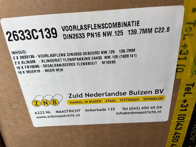 Znb voorlasflens combinatie set (10x) - afbeelding 5 van  5