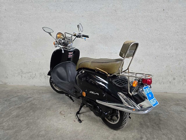 Znen - snorscooter - aurora - 4t 25km uitvoering brommer d808df - afbeelding 6 van  7