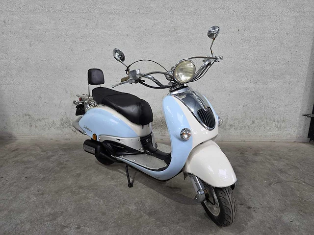 Znen - snorscooter - aurora - brommer 4t 25km uitvoering d707tv - afbeelding 4 van  7