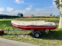 Zodiac mk2c futura rubberboot freewheel trailer - afbeelding 2 van  12