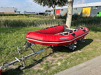 Zodiac mk2c futura rubberboot freewheel trailer - afbeelding 1 van  12