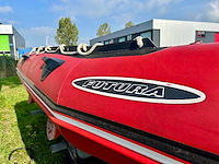 Zodiac mk2c futura rubberboot freewheel trailer - afbeelding 11 van  12