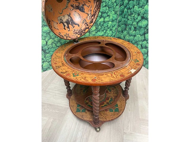 Zoffoli minerva - vintage verrijdbare barglobe h105 - afbeelding 10 van  17