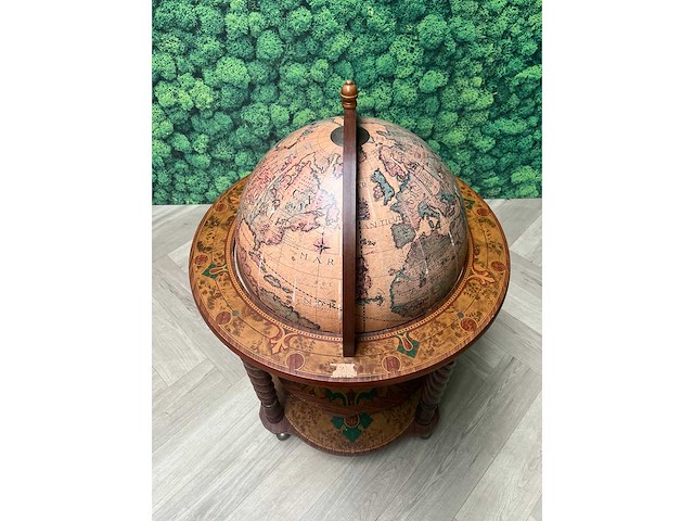 Zoffoli minerva - vintage verrijdbare barglobe h105 - afbeelding 6 van  17