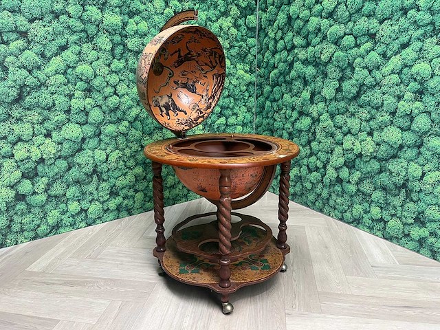 Zoffoli minerva - vintage verrijdbare barglobe h105 - afbeelding 15 van  17