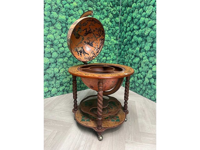 Zoffoli minerva - vintage verrijdbare barglobe h105 - afbeelding 16 van  17