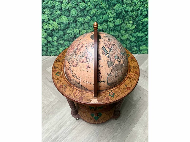 Zoffoli minerva - vintage verrijdbare barglobe h105 - afbeelding 6 van  17