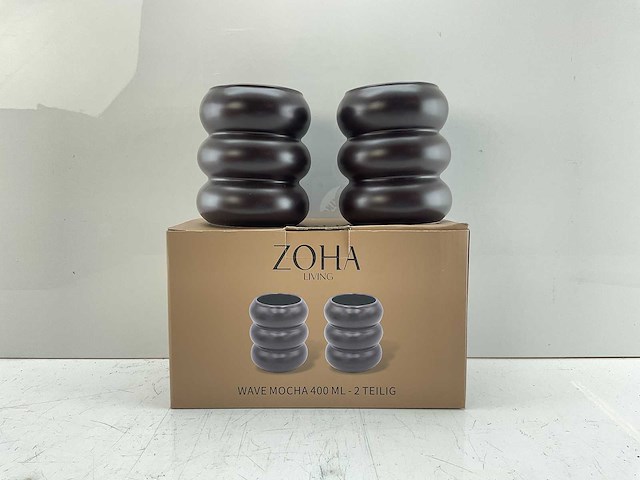 Zoha - wave mocha - koffiekopjes (20x) - afbeelding 2 van  4