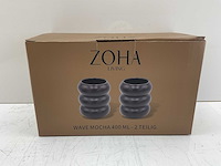 Zoha - wave mocha - koffiekopjes (20x) - afbeelding 3 van  4