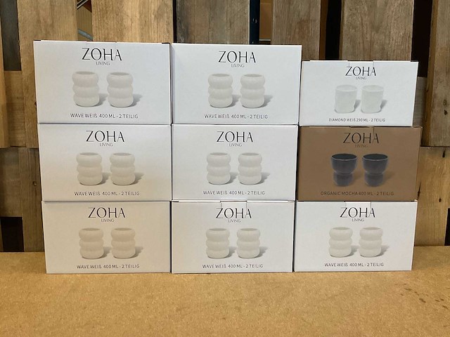 Zoha mokken (9x) - afbeelding 1 van  2