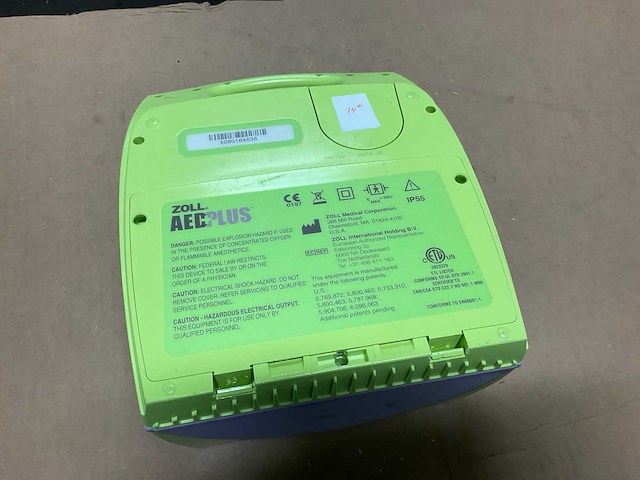 Zoll aed plus defibrillator - afbeelding 4 van  4