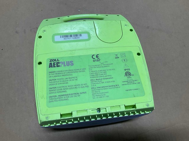 Zoll aed plus defibrillator - afbeelding 3 van  3