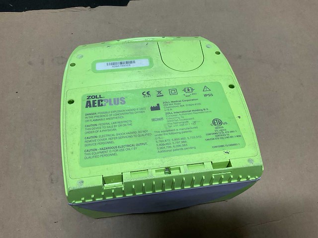 Zoll aed plus defibrillator - afbeelding 3 van  3