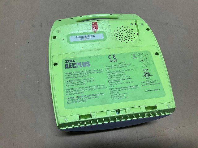 Zoll aed plus defibrillator - afbeelding 3 van  3